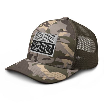 Camouflage trucker hat sale