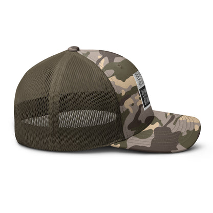 Camouflage trucker hat sale