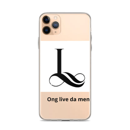 Clear Case for iPhone® Lldm