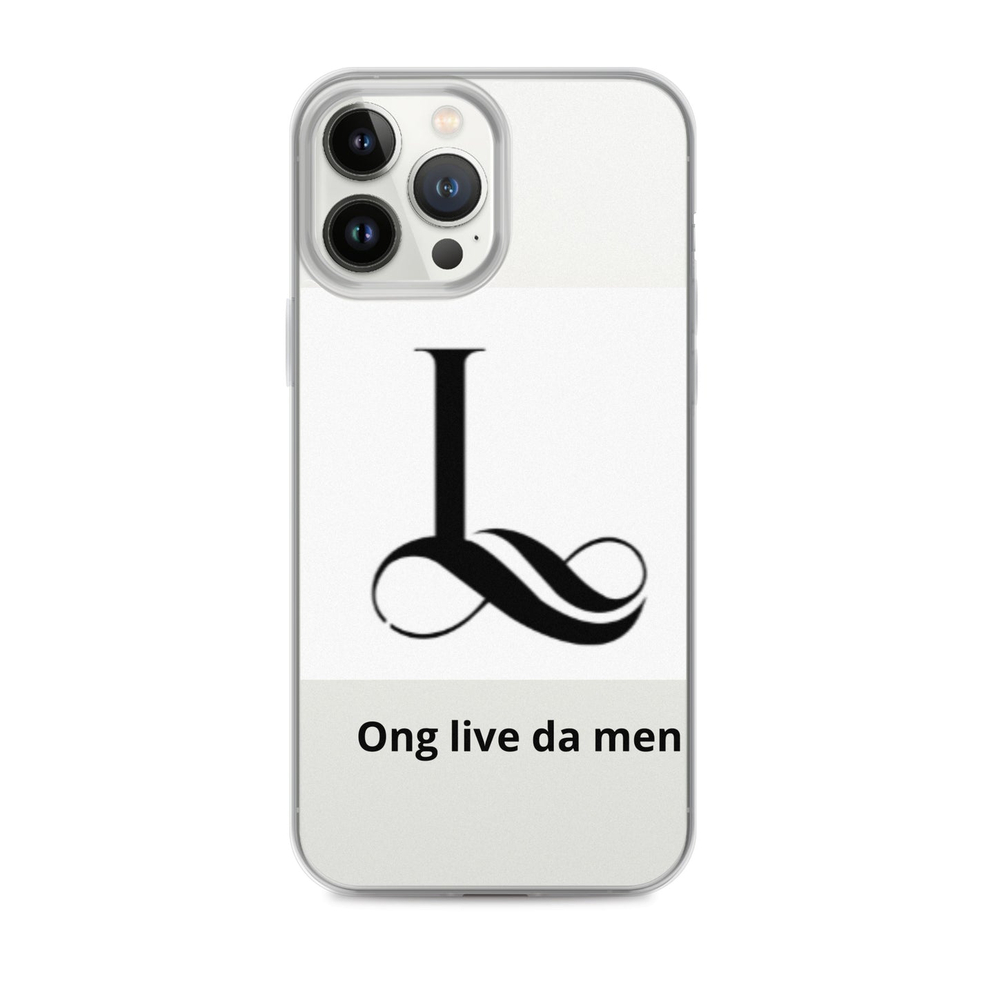 Clear Case for iPhone® Lldm