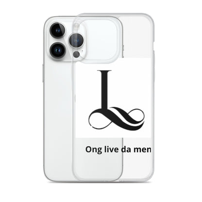 Clear Case for iPhone® Lldm
