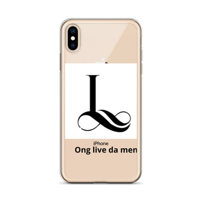 Clear Case for iPhone® Lldm