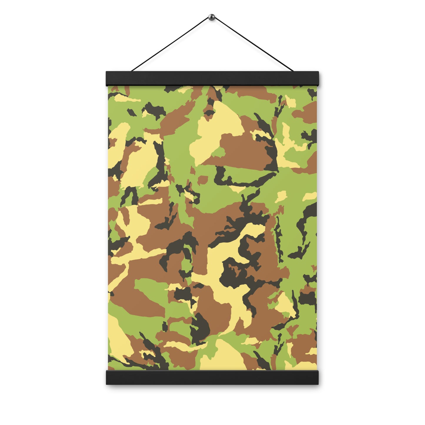 Poster with hangers camo