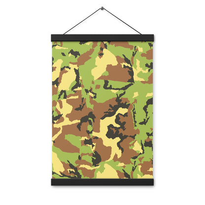 Poster with hangers camo