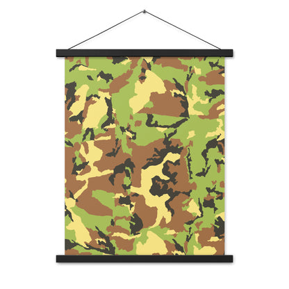 Poster with hangers camo
