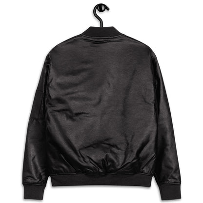 Leather Bomber Jacket lb