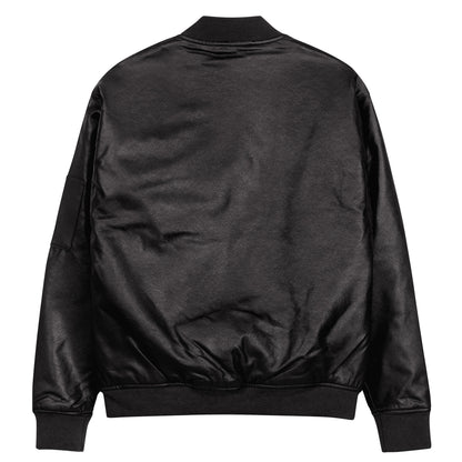 Leather Bomber Jacket lb