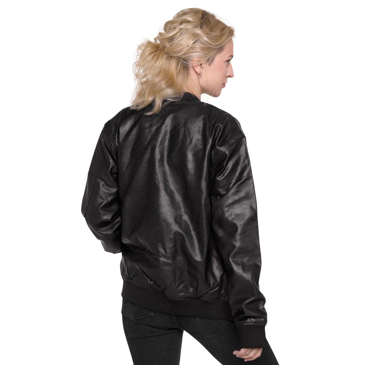 Leather Bomber Jacket lb