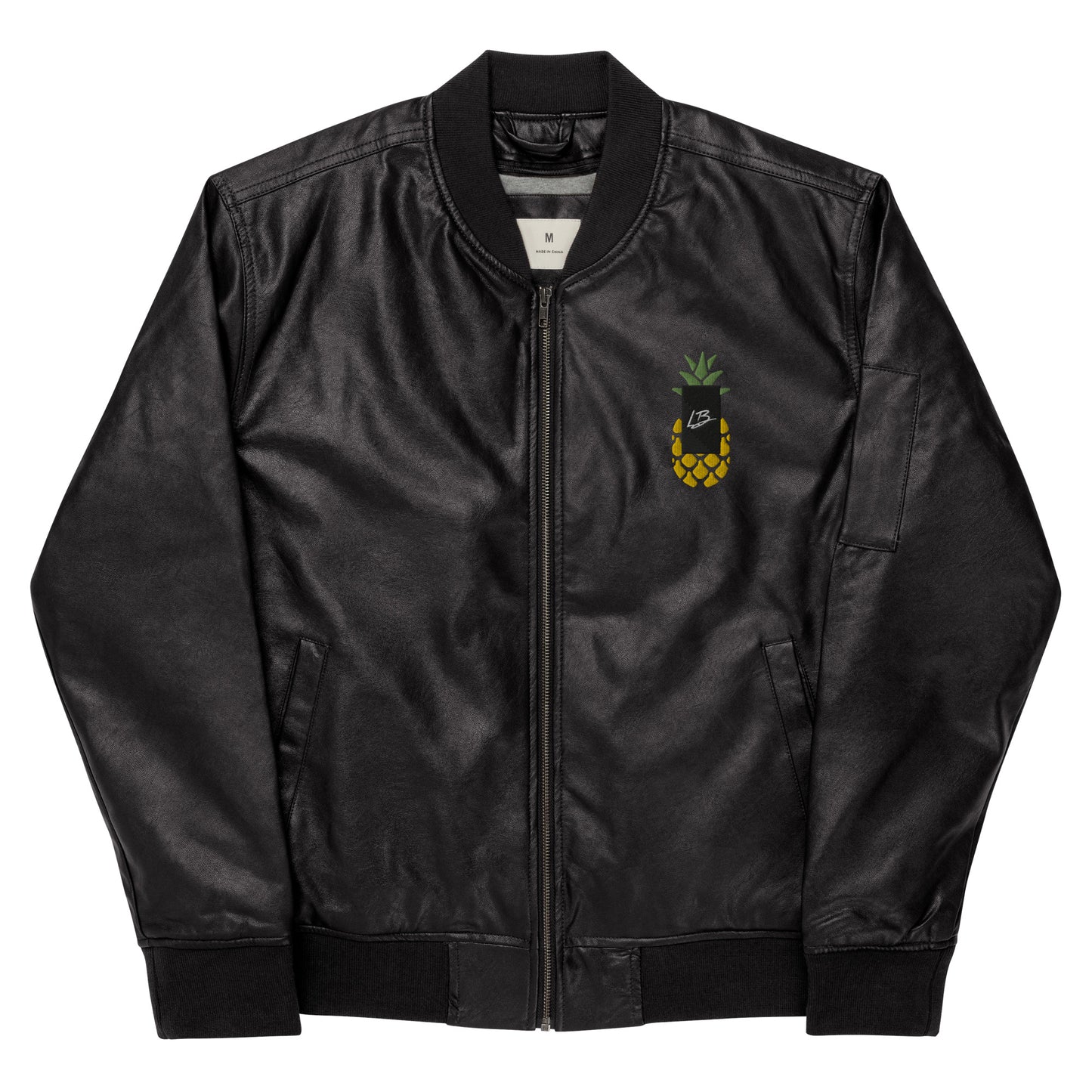 Leather Bomber Jacket lb