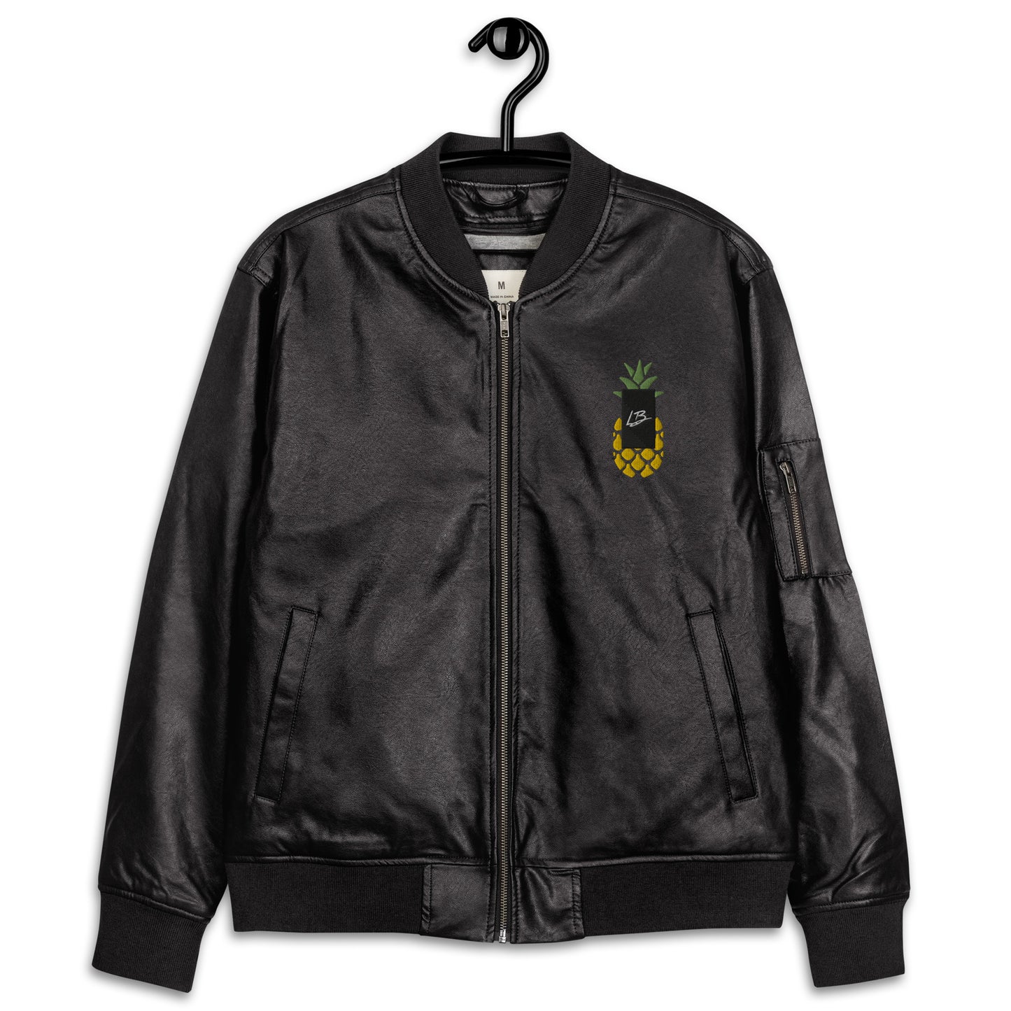 Leather Bomber Jacket lb