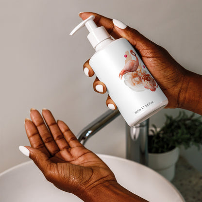 Floral hand & body lotion bird