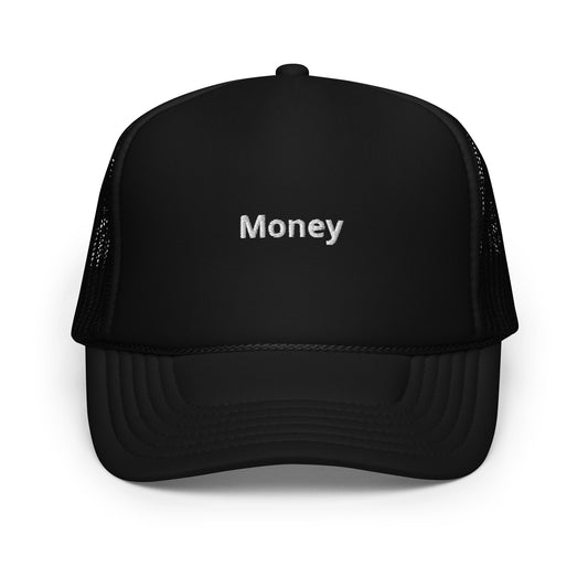 Foam trucker hat money