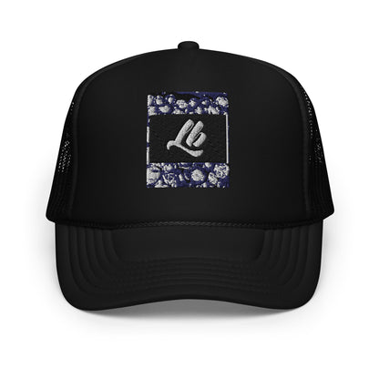 Foam trucker hat lb blueberry