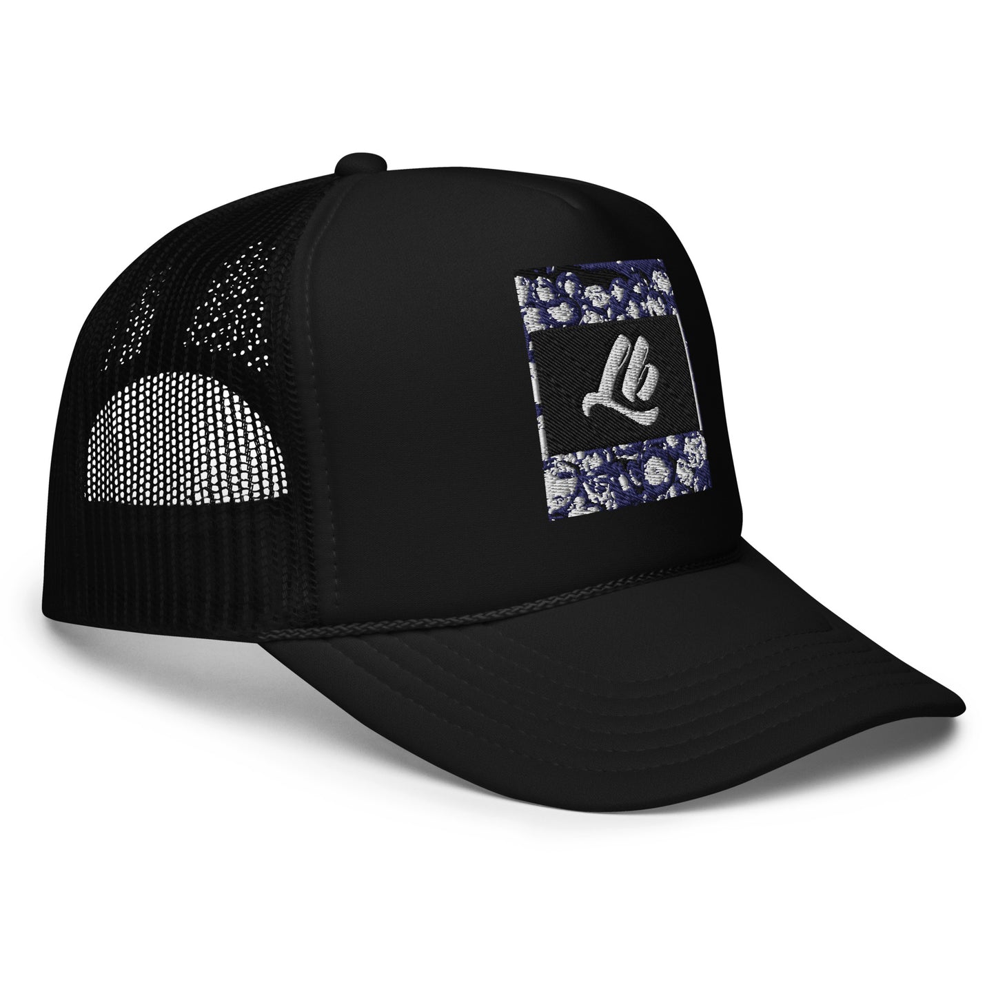 Foam trucker hat lb blueberry