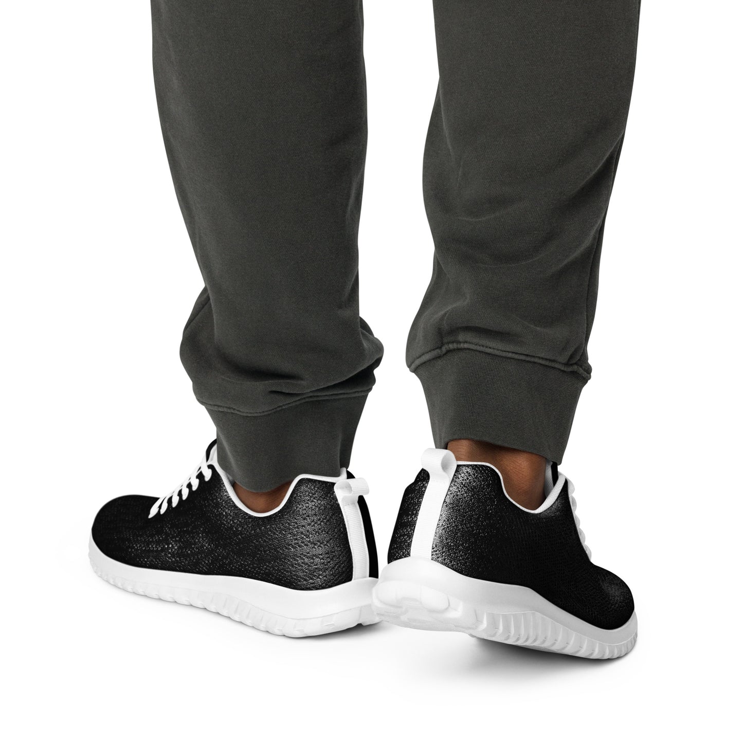 Men’s athletic shoes all black off limited time