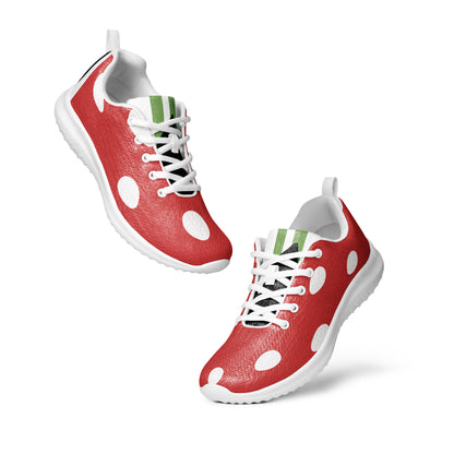 Men’s athletic shoes stawberry1