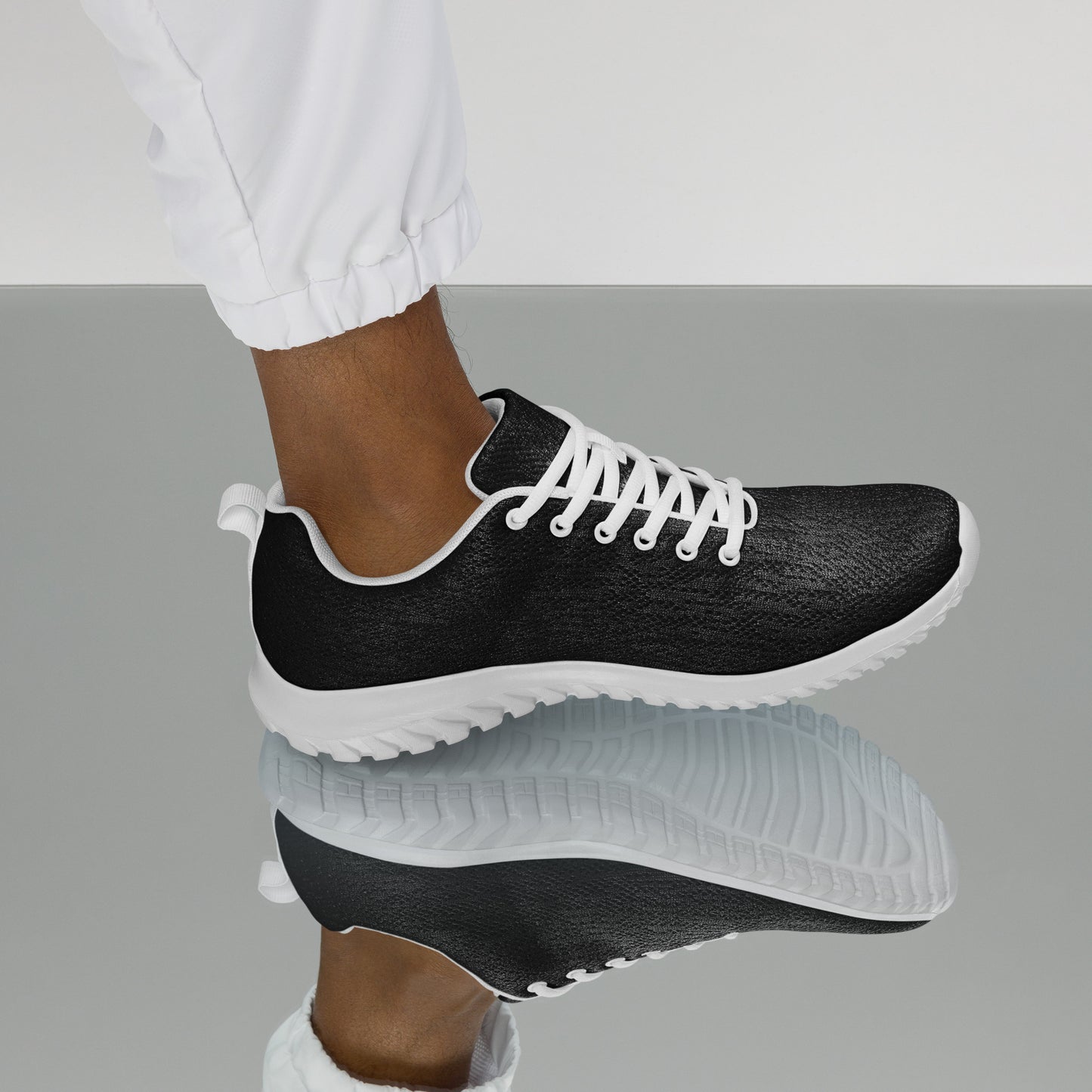 Men’s athletic shoes all black off limited time