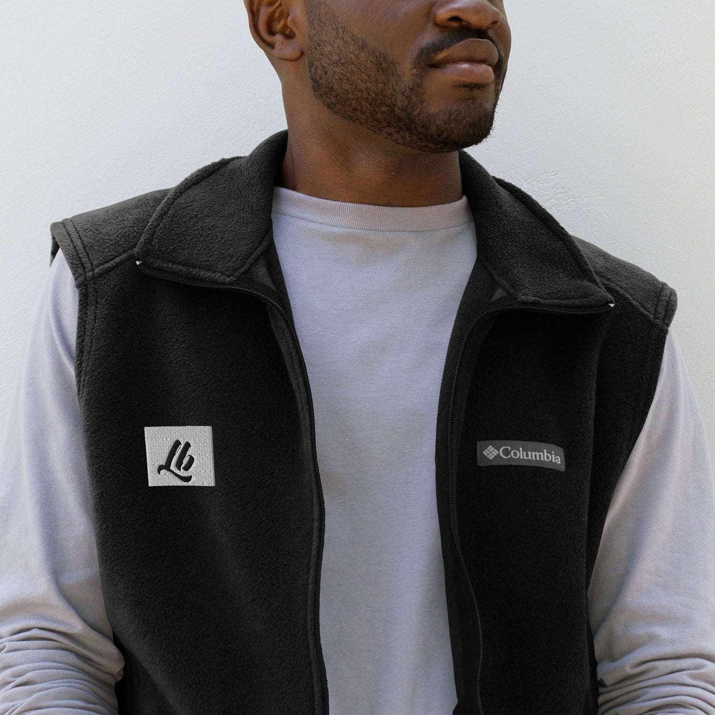 Men’s Columbia fleece vest