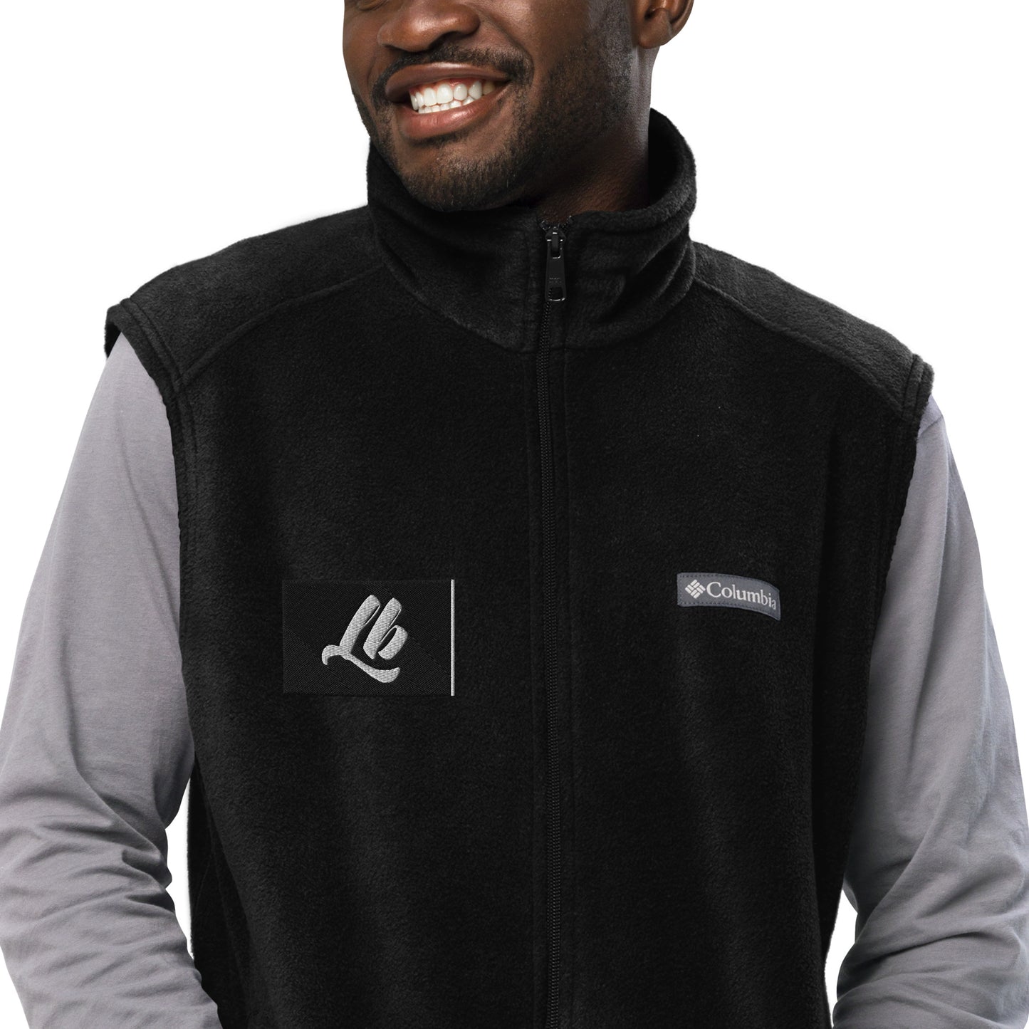 Men’s Columbia fleece vest
