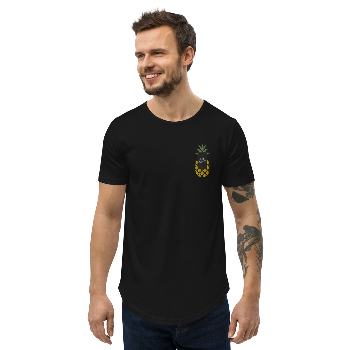 Men's Curved Hem T-Shirt