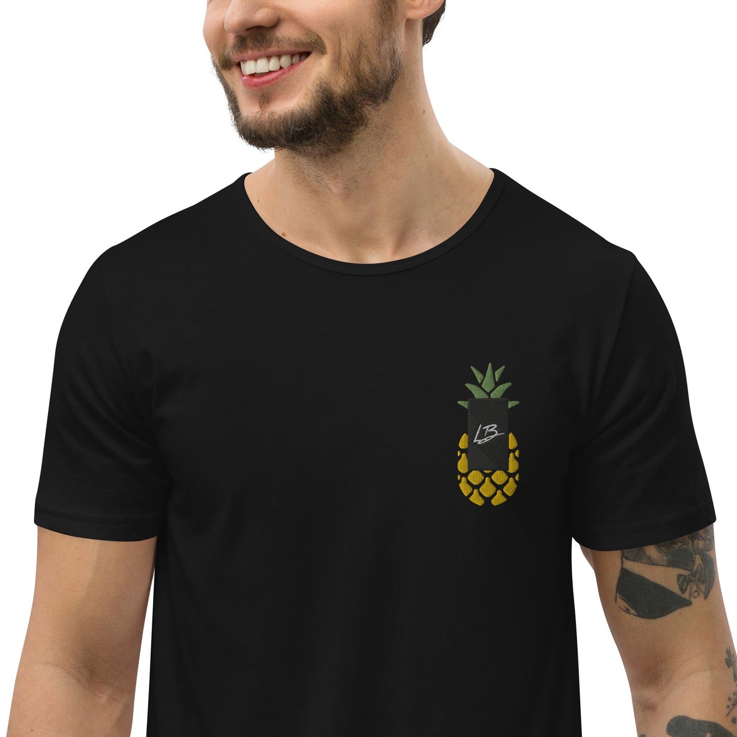 Men's Curved Hem T-Shirt