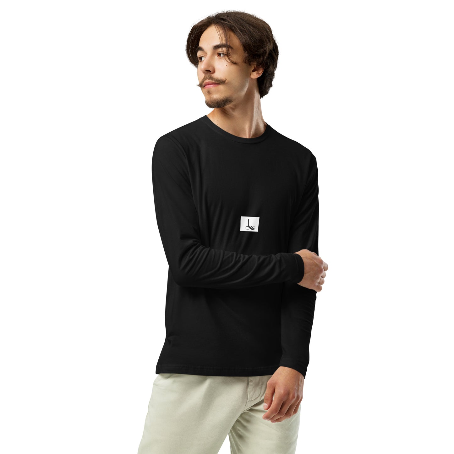 Long Sleeve Fitted Crew