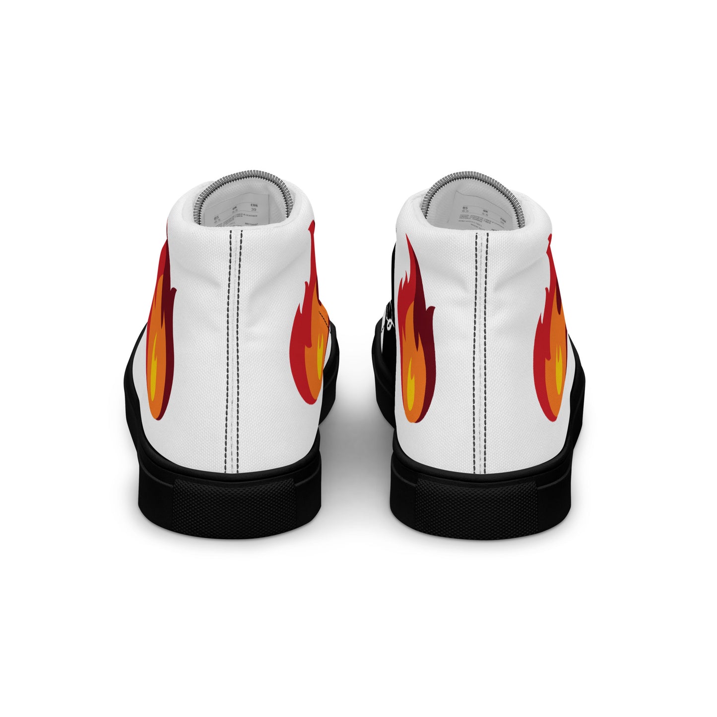 Men’s high top canvas shoes