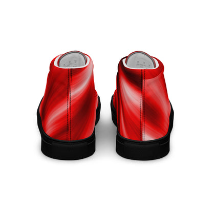 Men’s high top canvas shoes
