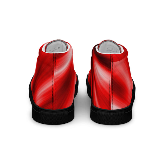 Men’s high top canvas shoes
