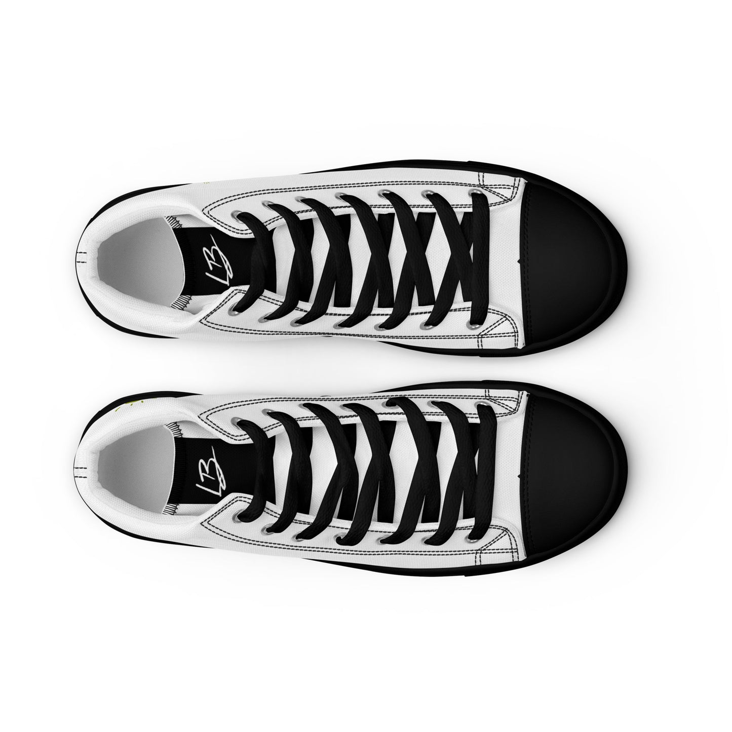 Men’s high top canvas shoes