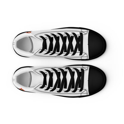 Men’s high top canvas shoes