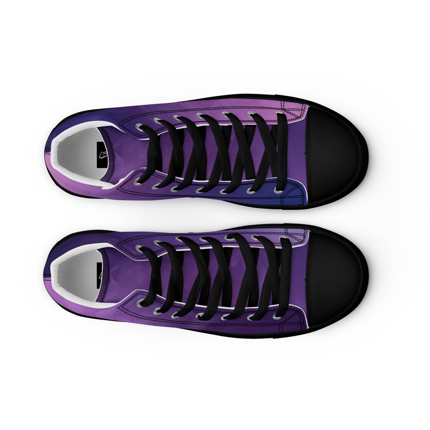 Men’s high top canvas shoes