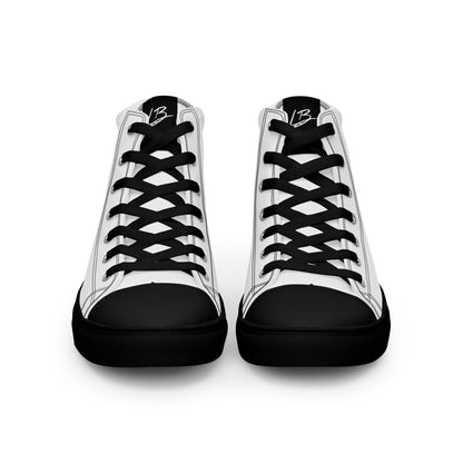 Men’s high top canvas shoes