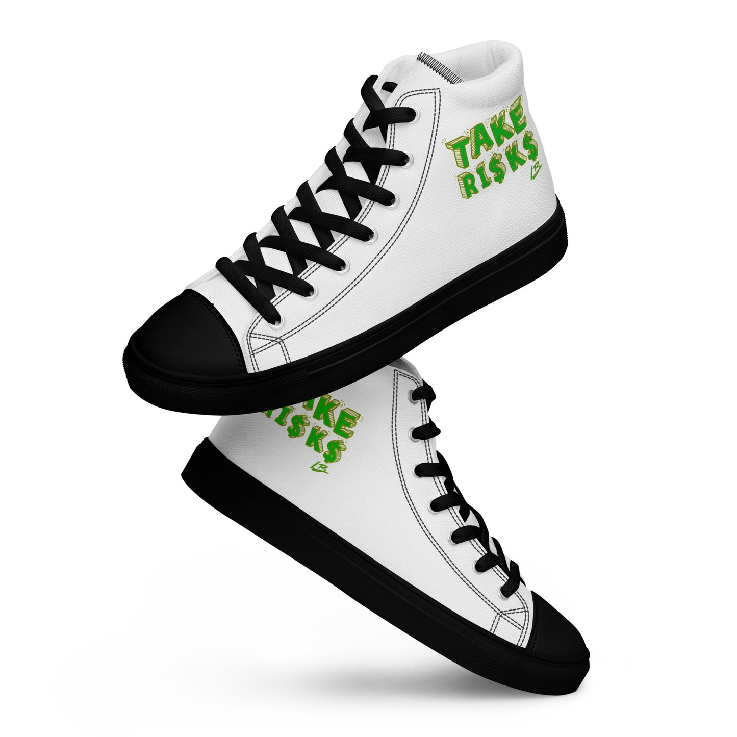 Men’s high top canvas shoes