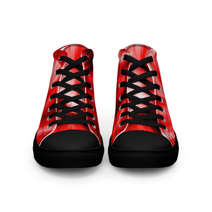 Men’s high top canvas shoes