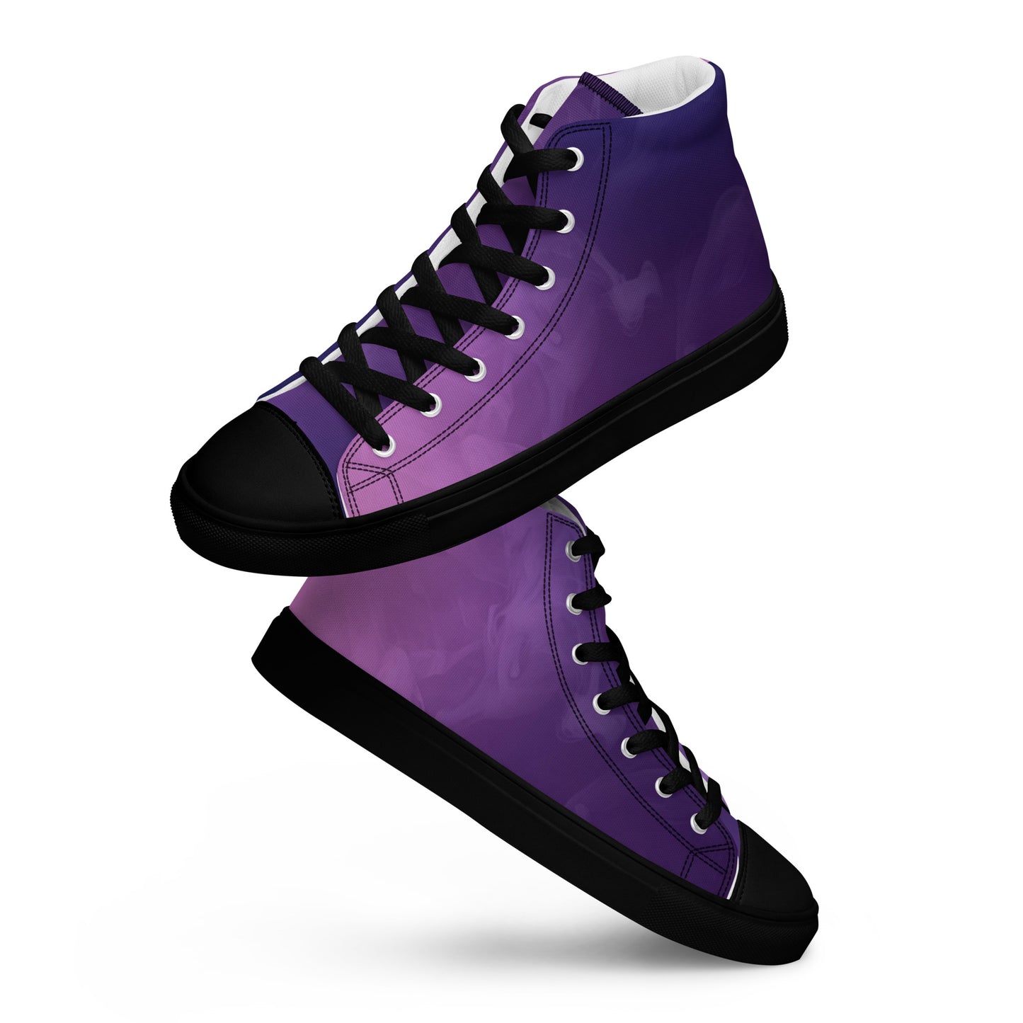Men’s high top canvas shoes