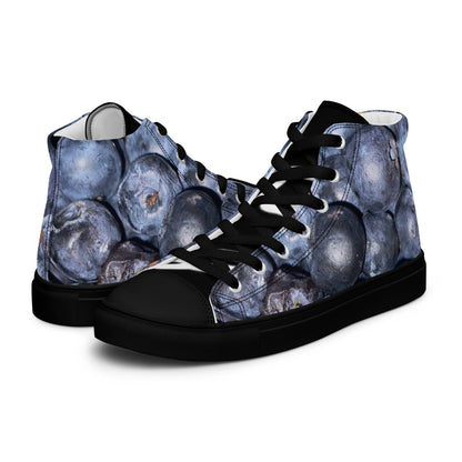 Men’s high top canvas shoes