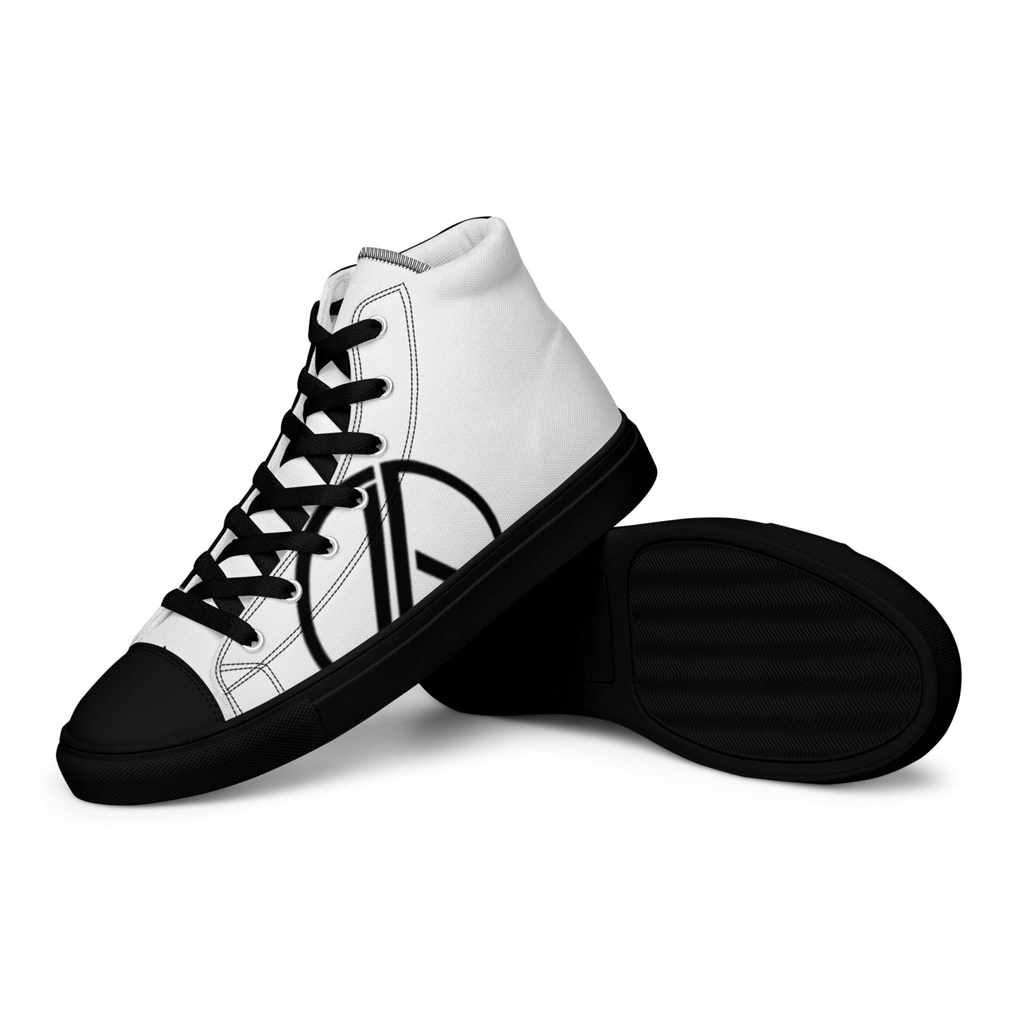 Men’s high top canvas shoes
