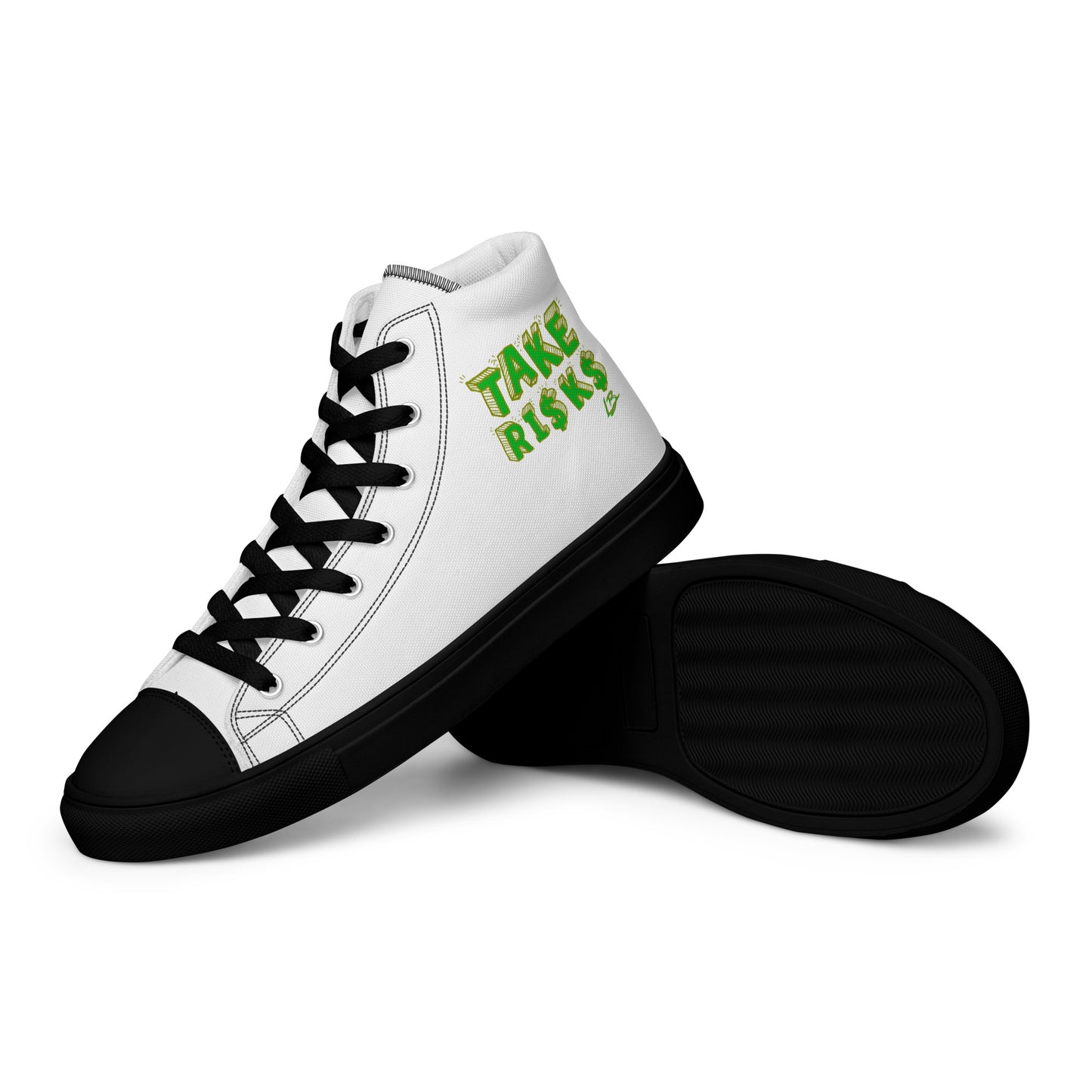 Men’s high top canvas shoes