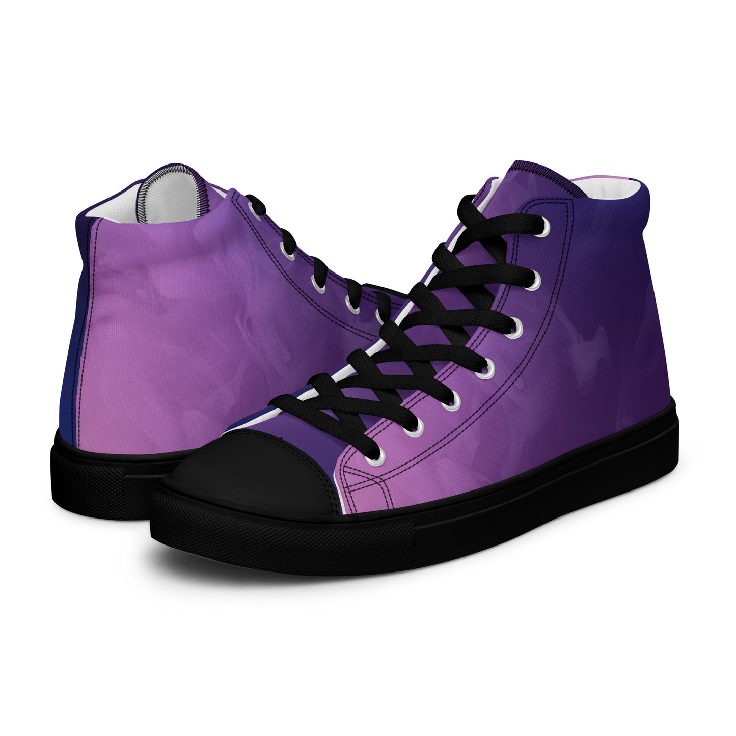 Men’s high top canvas shoes
