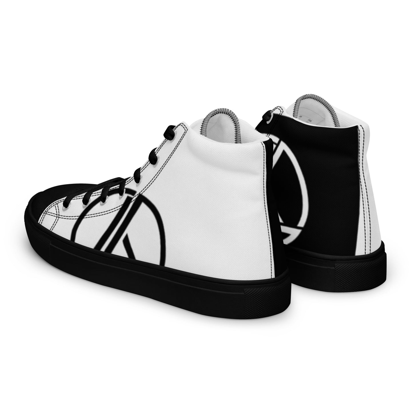 Men’s high top canvas shoes