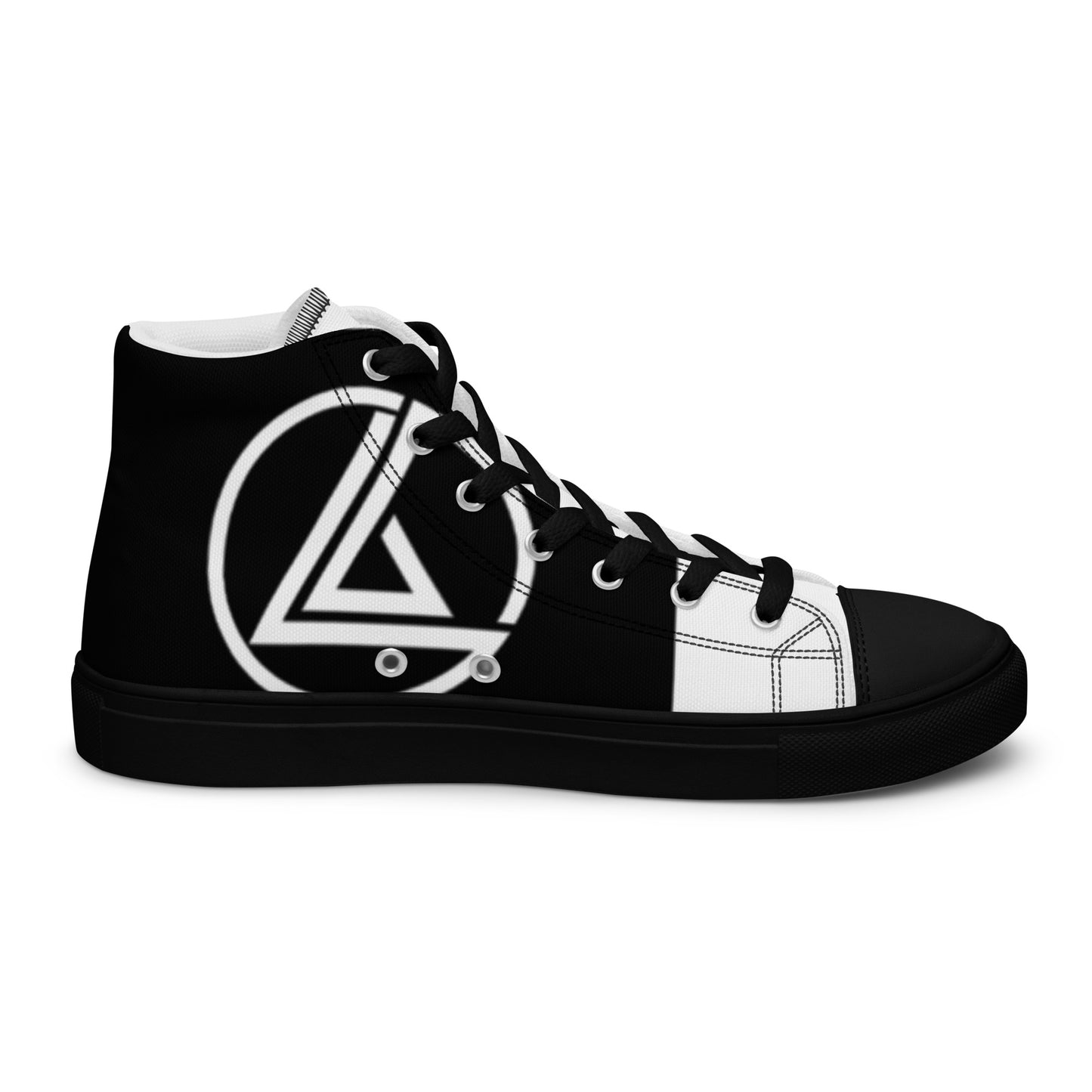 Men’s high top canvas shoes