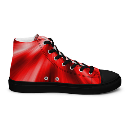 Men’s high top canvas shoes