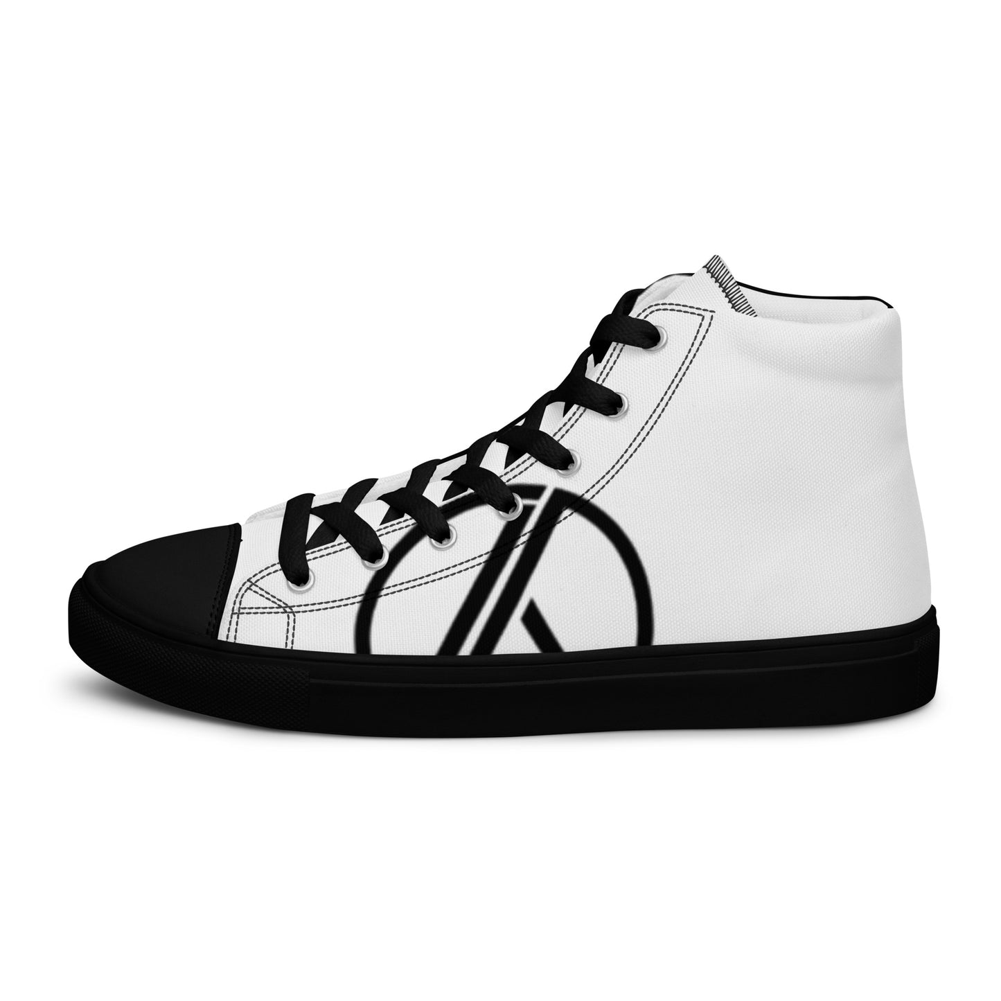Men’s high top canvas shoes