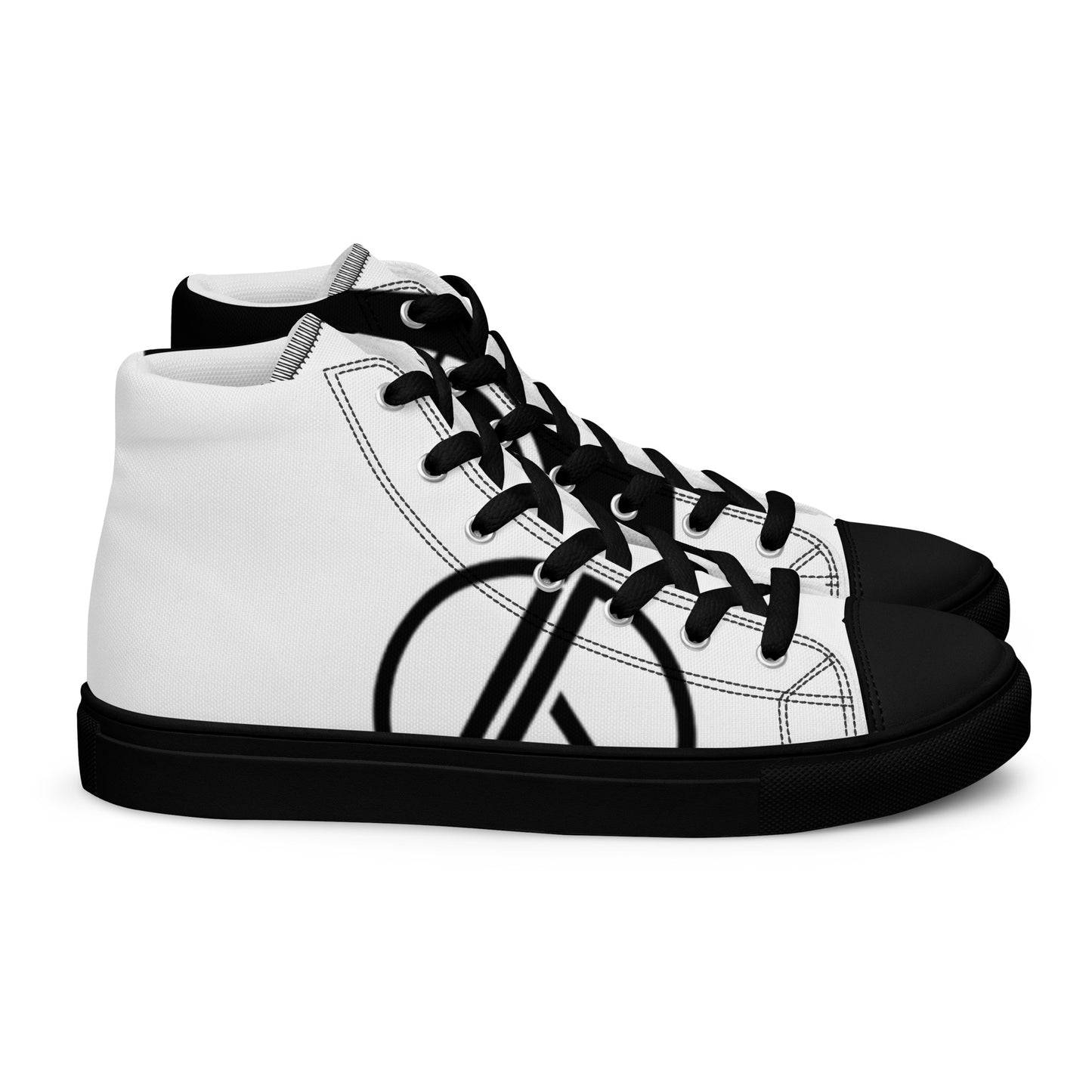 Men’s high top canvas shoes