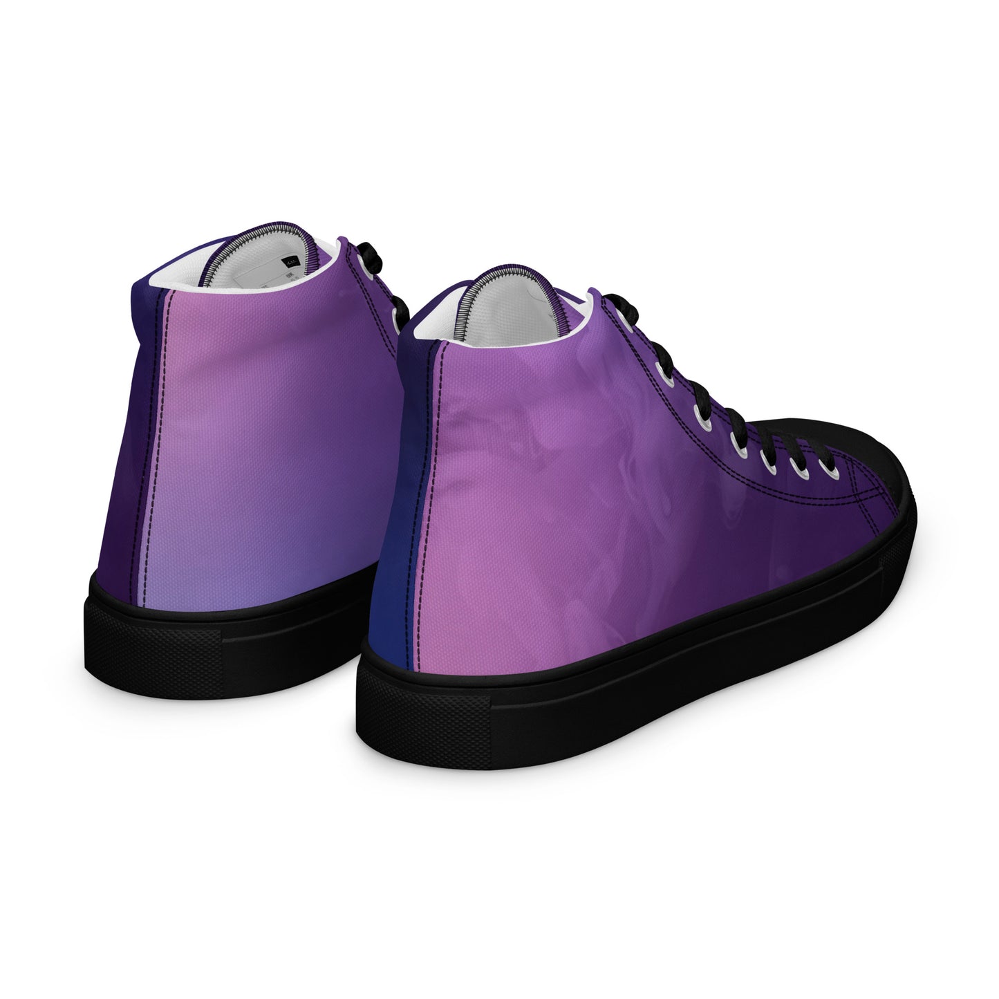 Men’s high top canvas shoes