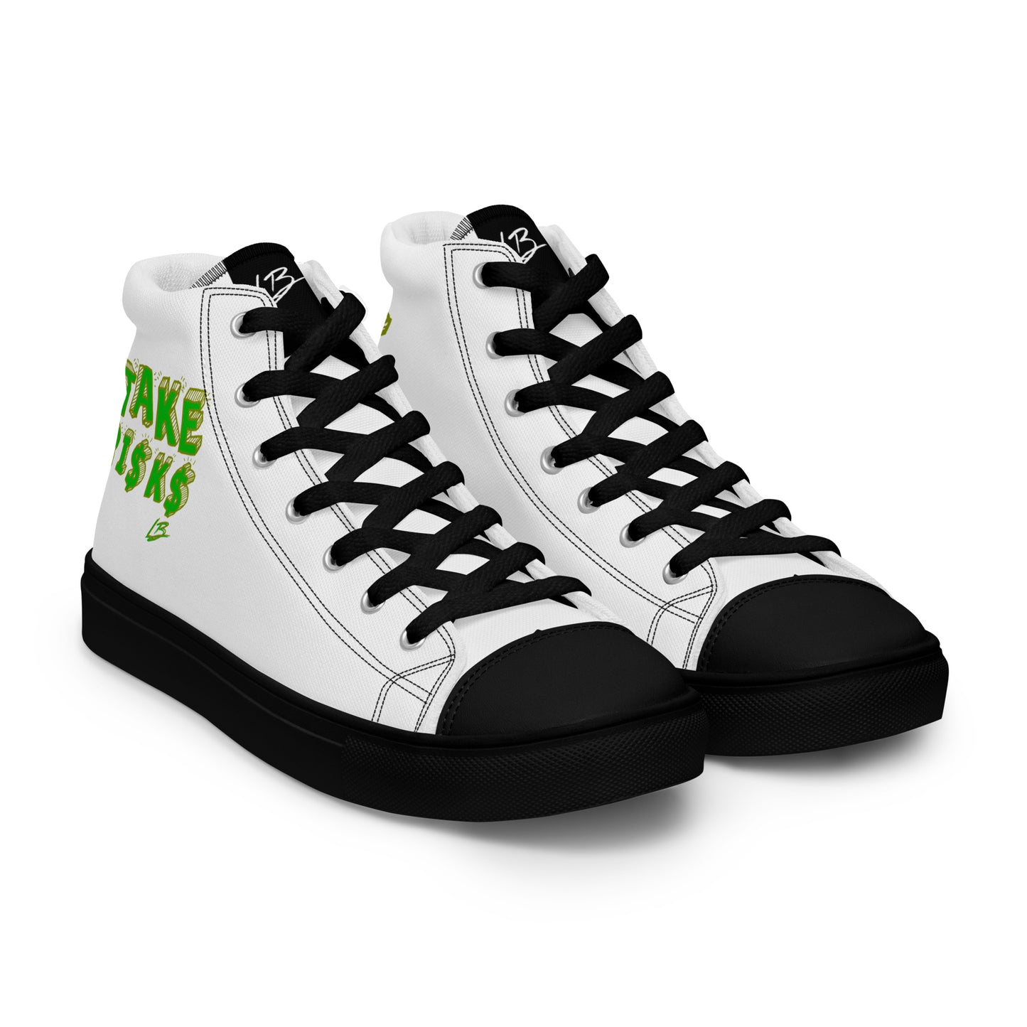 Men’s high top canvas shoes