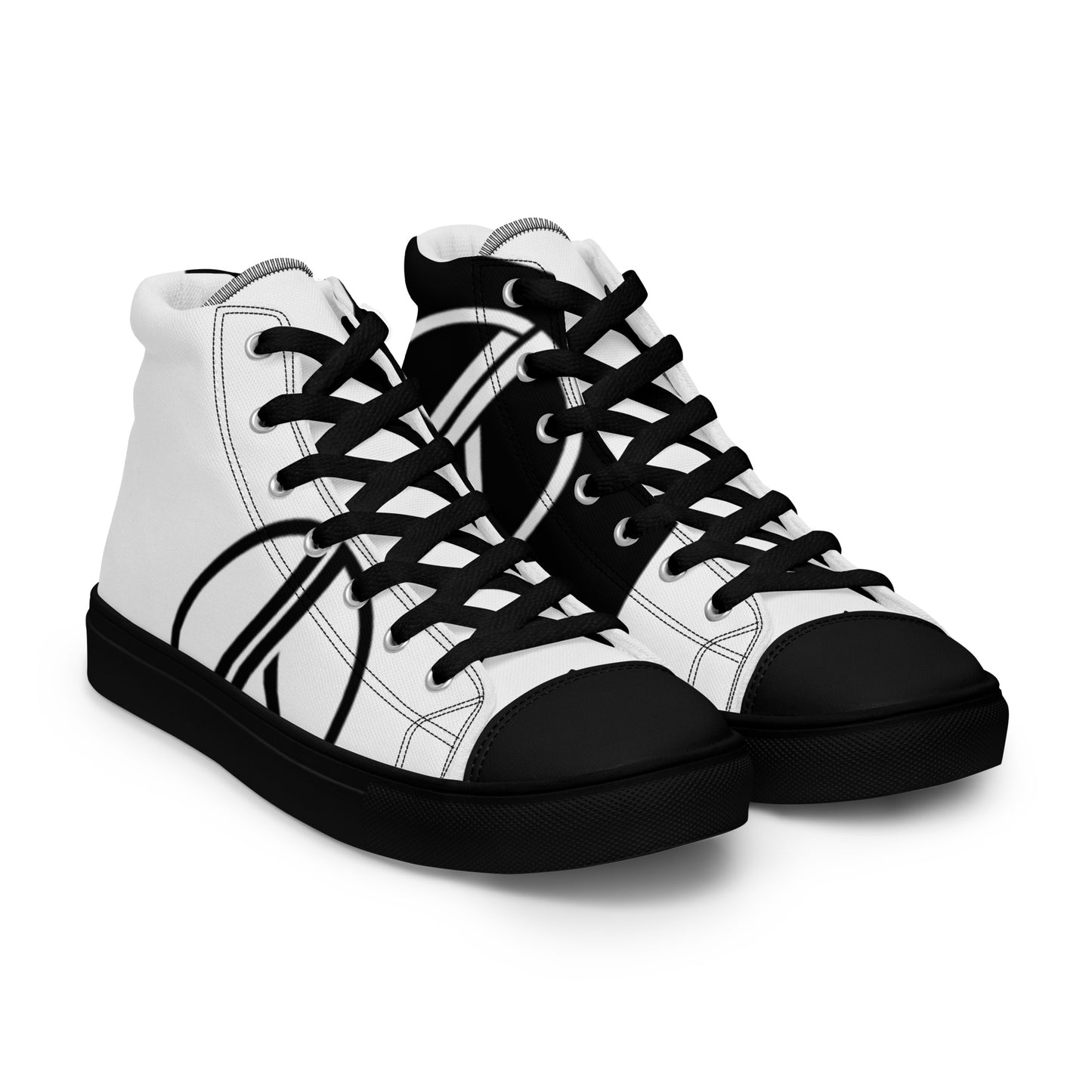Men’s high top canvas shoes