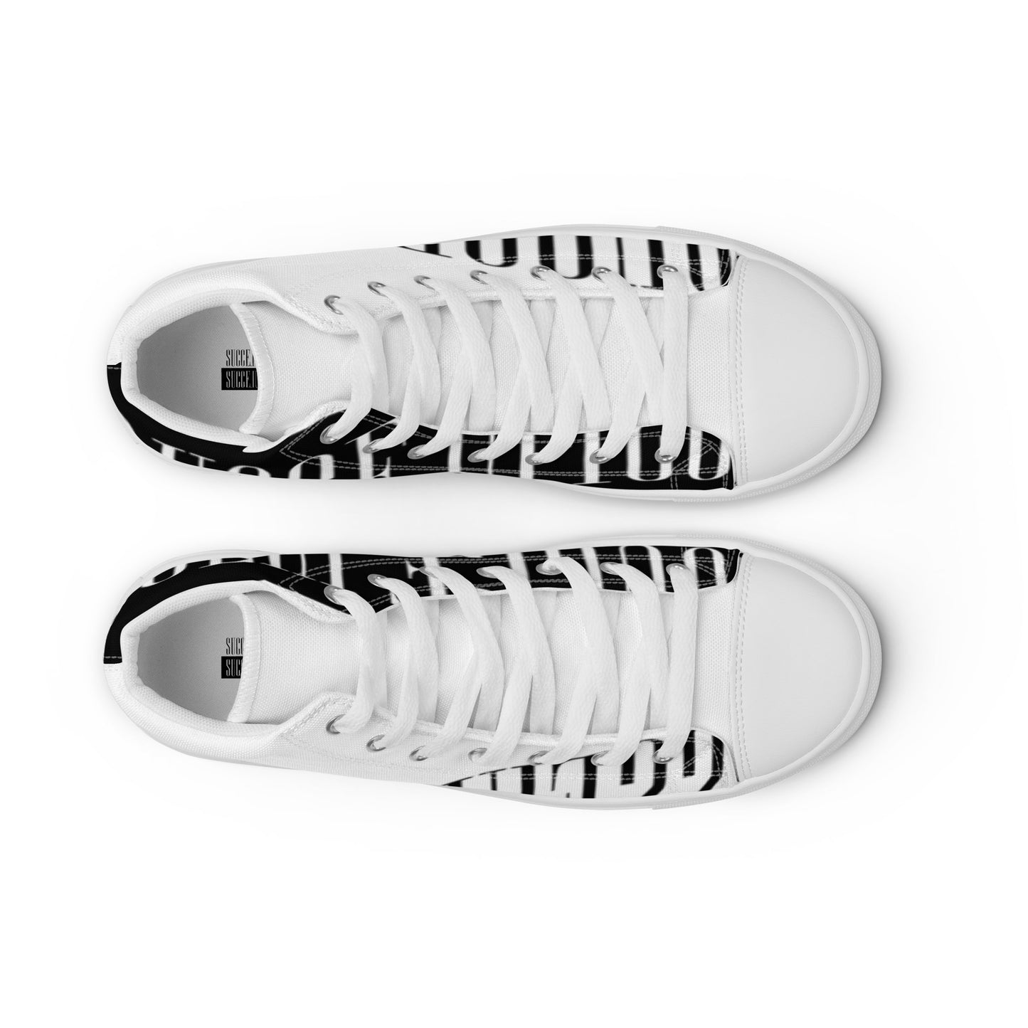 Men’s high top canvas shoes