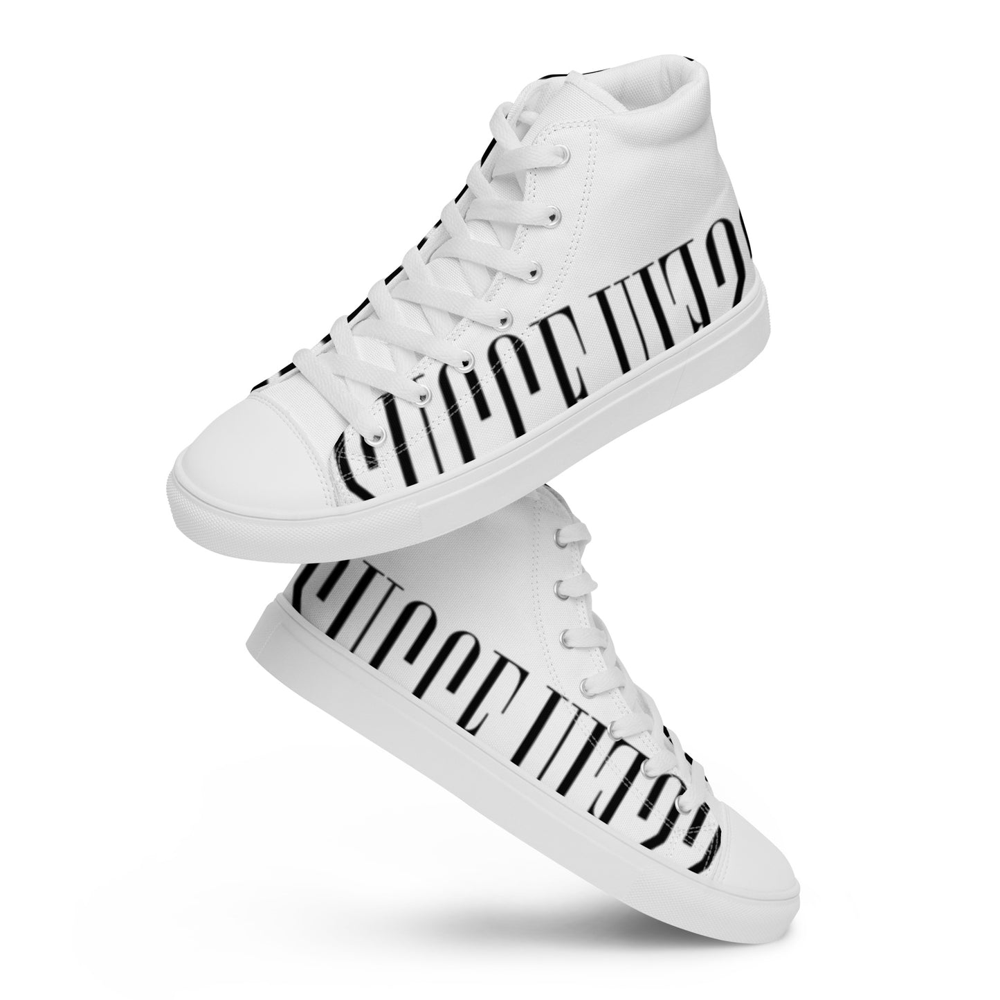 Men’s high top canvas shoes